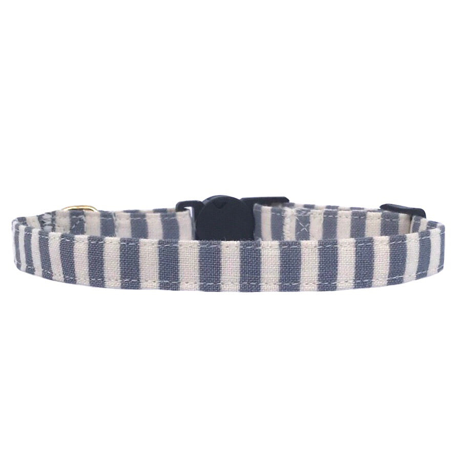 50 Stripes of Grey - Cat Collar