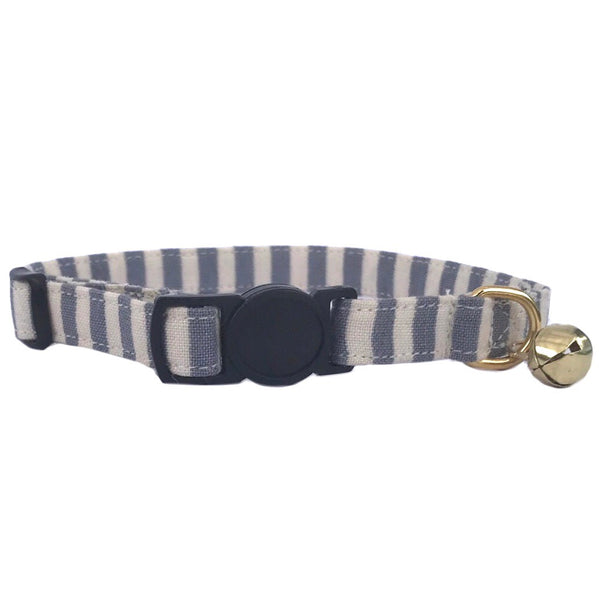 50 Stripes of Grey - Cat Collar